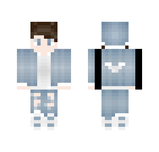 Darkened Blue - Male Minecraft Skins - image 2