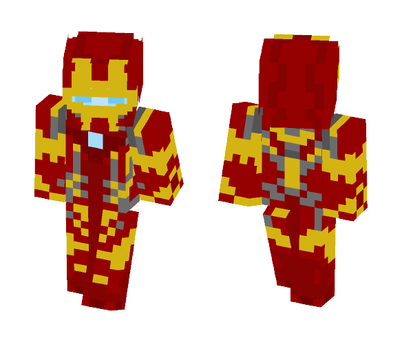 Ironman (Mark 43) (Tony) (Marvel) - Comics Minecraft Skins - image 1