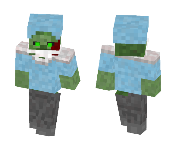 Zombie 5 (DarkScape 4D) - Male Minecraft Skins - image 1