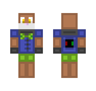 animatronic otter (Fnaf Oc)