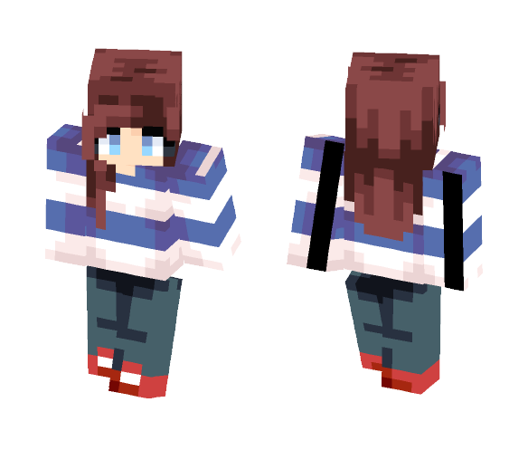 Snow day - Female Minecraft Skins - image 1