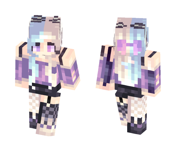 Bunny wunny slippy sliders - Female Minecraft Skins - image 1
