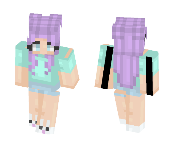 Request Bunny Slippers || North - Female Minecraft Skins - image 1