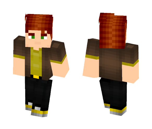 Download Free Wally West Skin for Minecraft image 1 Wally West - Male Minecraft Skins - image 1