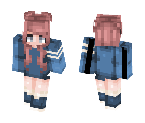 Deep Seas - Female Minecraft Skins - image 1