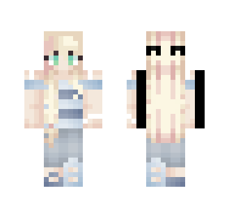 Blue is True - Female Minecraft Skins - image 2