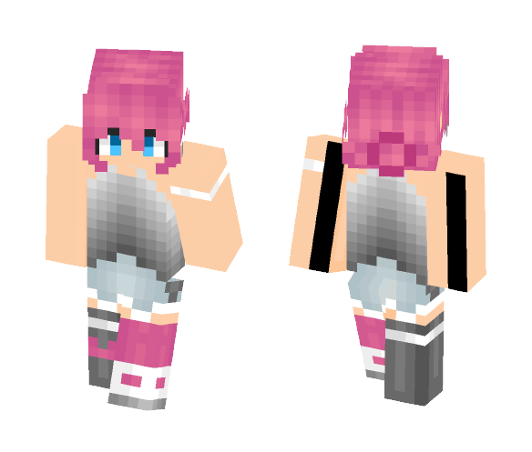 Download Free Lilies of the field - for a friend Skin for Minecraft image 1 Lilies of the field - for a friend - Female Minecraft Skins - image 1
