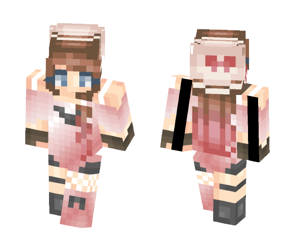 Pink Tomboy - Female Minecraft Skins - image 1