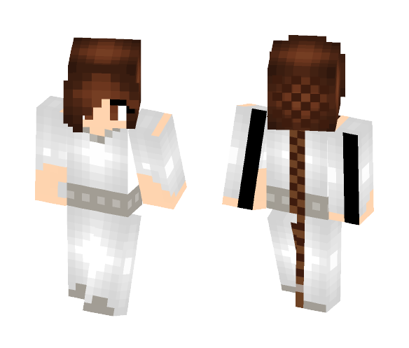 Princess Leia- Ceremonial Dress - Female Minecraft Skins - image 1
