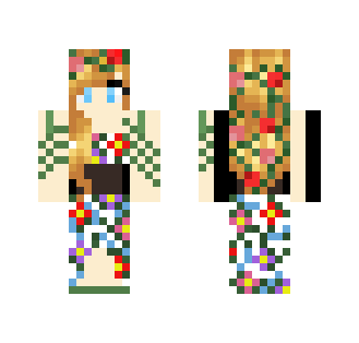 Floral girl