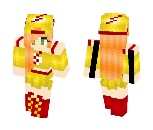 Download Free Girl Flash aka Willow West Skin for Minecraft image 1 Girl Flash aka Willow West - Girl Minecraft Skins - image 1