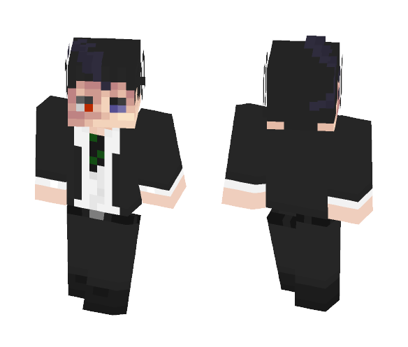 Obito Fardado (Suited) - Male Minecraft Skins - image 1