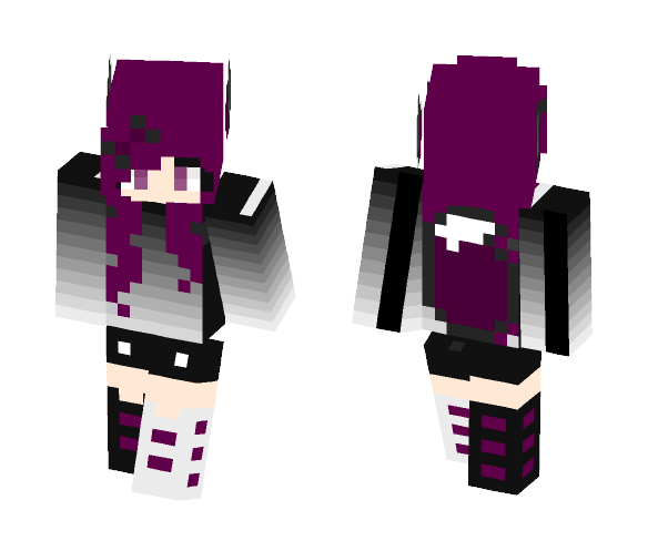 Emo Wolf - Female Minecraft Skins - image 1