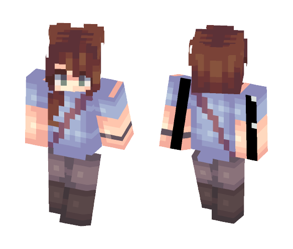 Rick Grimes - Genderbend - Female Minecraft Skins - image 1