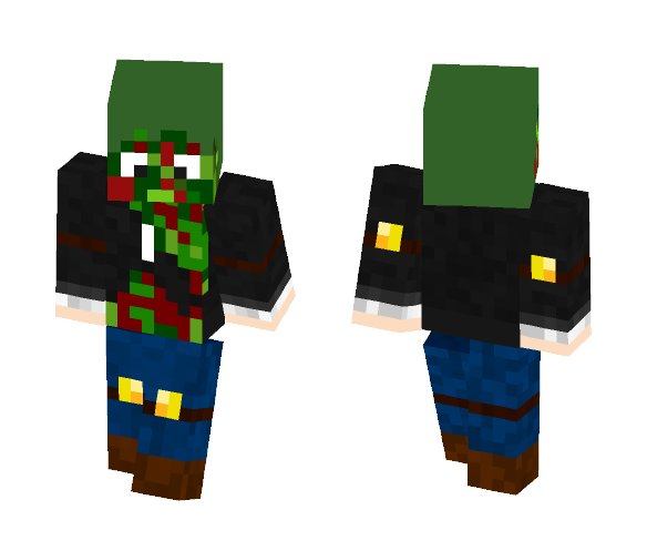Zombie dantdm - Male Minecraft Skins - image 1