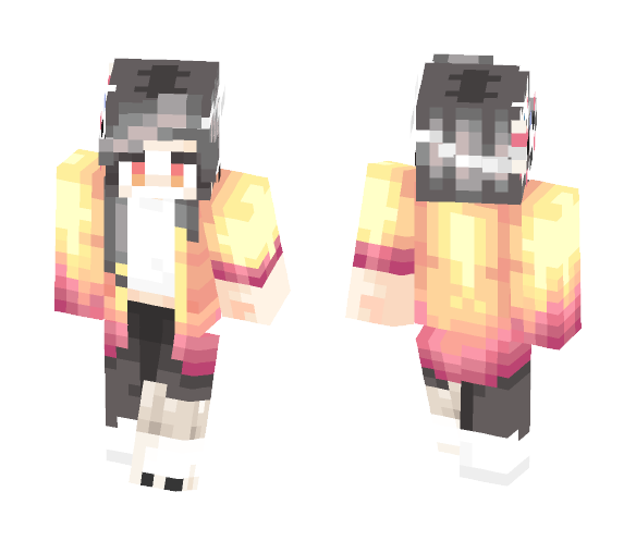 I'm Back :3 || new OC - Female Minecraft Skins - image 1