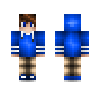 Dcjn Blue Hoodie Shaded - Comics Minecraft Skins - image 2