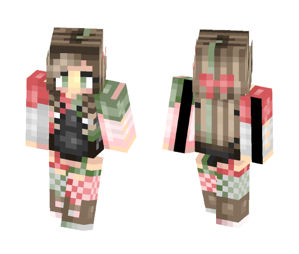 Santa, I can explain! - Female Minecraft Skins - image 1