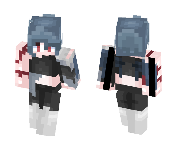 very edgy skin - Male Minecraft Skins - image 1