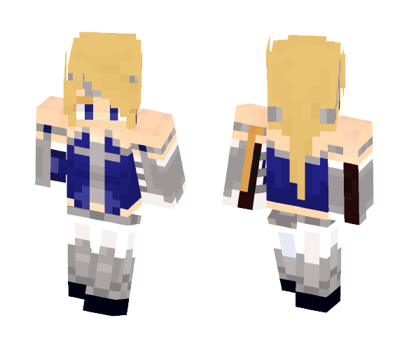 Download Free -OC- Paladin Aspen of Rowe Skin for Minecraft image 1 -OC- Paladin Aspen of Rowe - Female Minecraft Skins - image 1