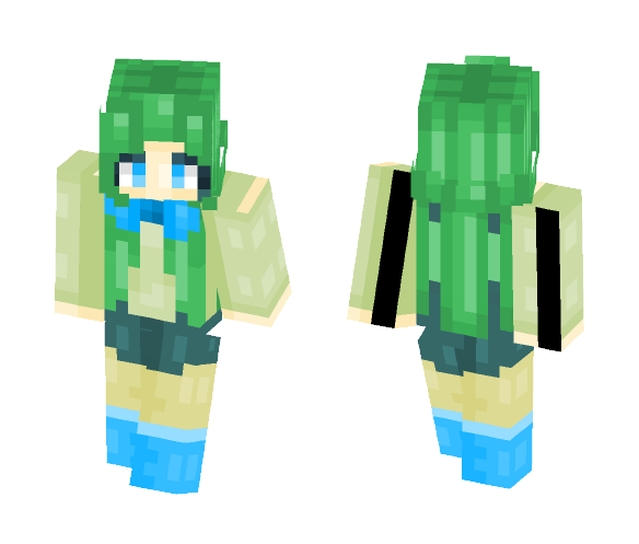 wanna hear a joke? (ƒℓ๏๏ƒ) - Female Minecraft Skins - image 1