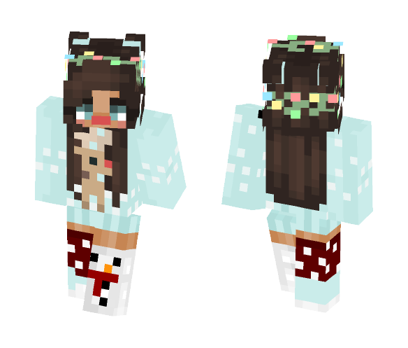 Caroline! Merry Christmas! - Christmas Minecraft Skins - image 1