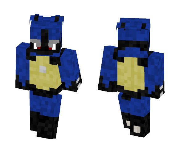 Lucario (Pokemon) - Male Minecraft Skins - image 1