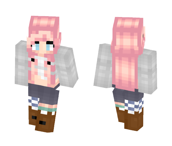 ~????Rose Gold!????~ - Female Minecraft Skins - image 1