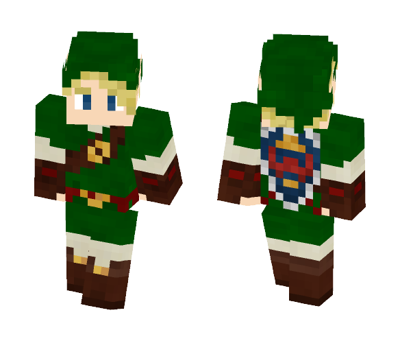 Link - Ocarina of Time - Male Minecraft Skins - image 1