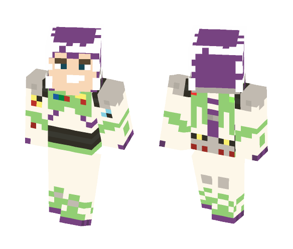 Buzz Lightyear - Male Minecraft Skins - image 1