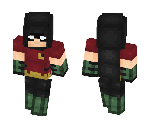 Robin (Arkham Knight) - Male Minecraft Skins - image 1
