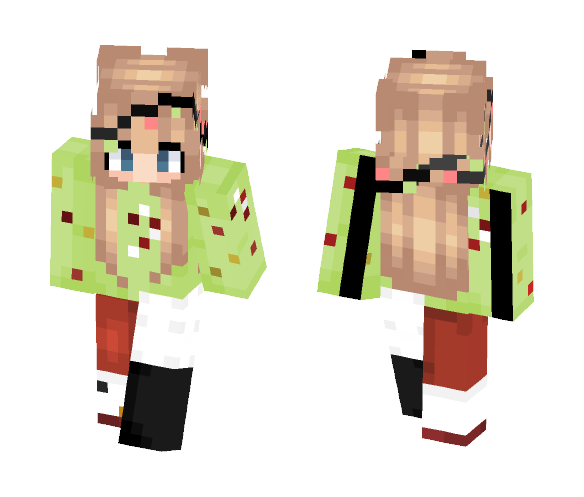Download Free Christmas Girl Skin for Minecraft image 1 Christmas Girl - Christmas Minecraft Skins - image 1