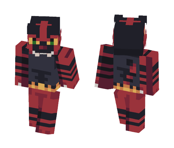 Incineroar - Interchangeable Minecraft Skins - image 1
