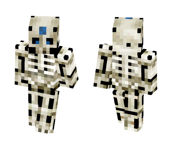 Download Free Skeleton Skin for Minecraft image 1 Skeleton - Interchangeable Minecraft Skins - image 1