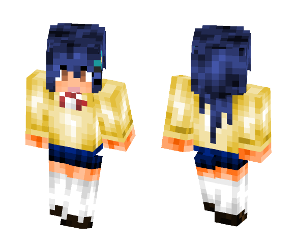 Date A Live - Shiori Itsuka - Interchangeable Minecraft Skins - image 1