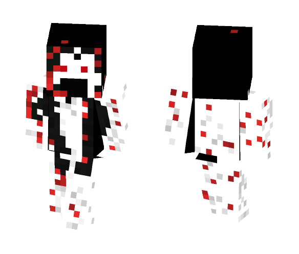 Download Free Creepy Girl Skin Skin for Minecraft image 1 Creepy Girl Skin - Girl Minecraft Skins - image 1