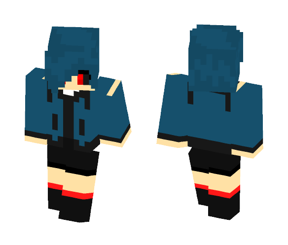 Touka Kirishima - Tokyo Ghoul - Female Minecraft Skins - image 1