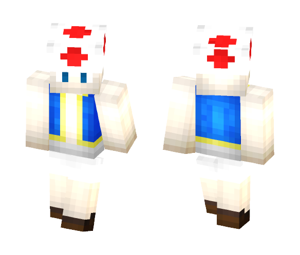 Download Free Toad (From Super Mario Series) Skin for Minecraft image 1 Toad (From Super Mario Series) - Male Minecraft Skins - image 1