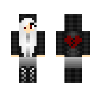 white heart - Female Minecraft Skins - image 2