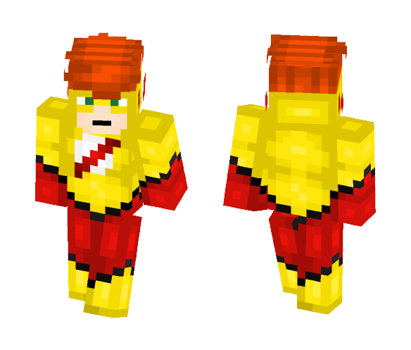Kid flash - Male Minecraft Skins - image 1
