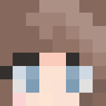Download Free Cute Girl In Purple Shirt and Jeans Skin for Minecraft image 3 Cute Girl In Purple Shirt and Jeans - Cute Girls Minecraft Skins - image 3