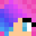 Ombre haired girl - Color Haired Girls Minecraft Skins - image 3