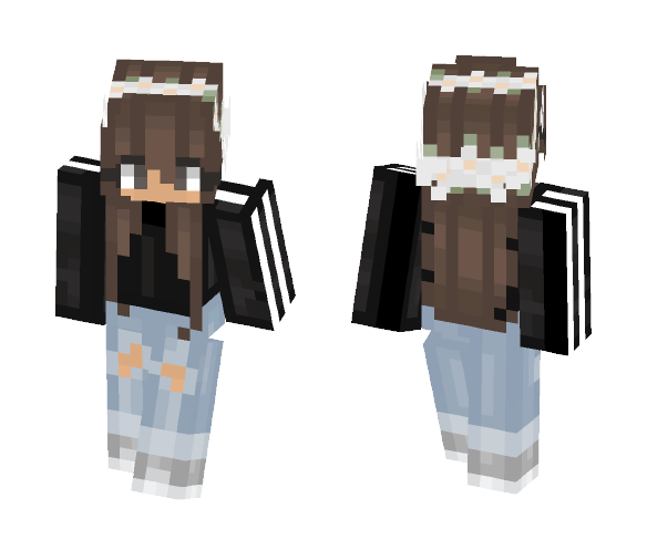 ~★Adidas is edgy but here★~ - Female Minecraft Skins - image 1