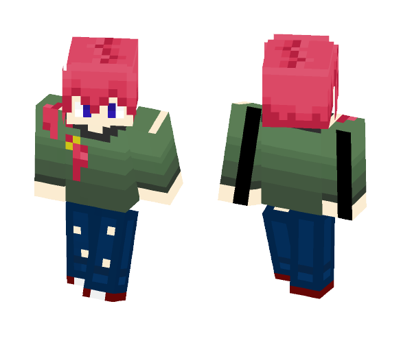 Ponytail Experiment - Male Minecraft Skins - image 1