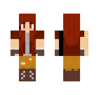 My first skin re-done! ~Fell~ - Female Minecraft Skins - image 2