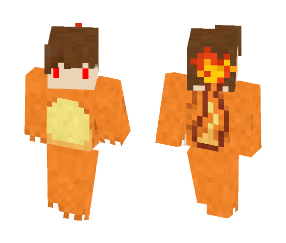 Charzard - Kians Version - Male Minecraft Skins - image 1