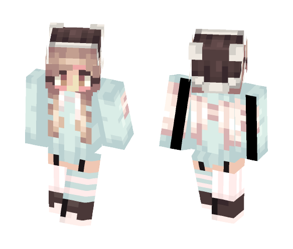 Mint Chocolate Dreams ???? - Female Minecraft Skins - image 1