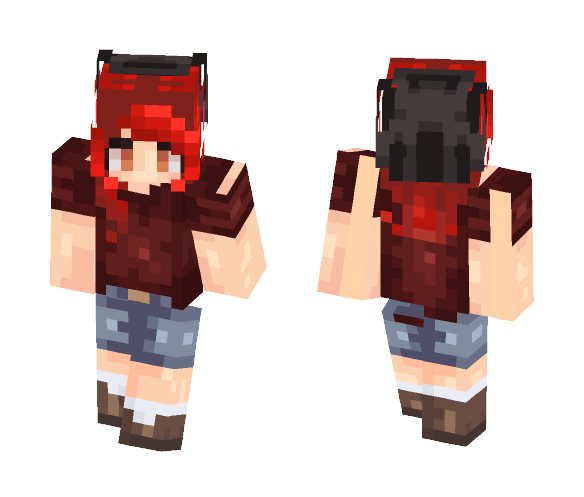 Skine trade w/ DragonDare13 - Female Minecraft Skins - image 1