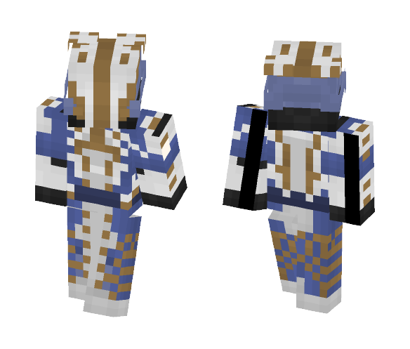 Destiny Warlock (The Dawning) - Interchangeable Minecraft Skins - image 1