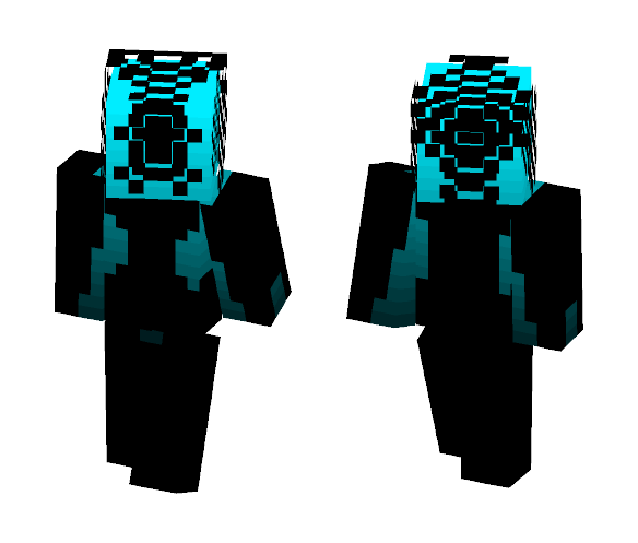 Nano Warrior Ice - Interchangeable Minecraft Skins - image 1